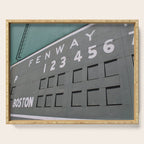 Fenwall -- Boston Fenway Park Wall, Green Monster, Red Sox Serving Tray Gallery Image 1