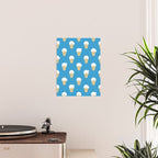 Polar Bear Ice Cream Pattern Poster Gallery Image 2