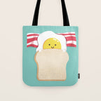 Morning Breakfast Tote Bag Gallery Image 1
