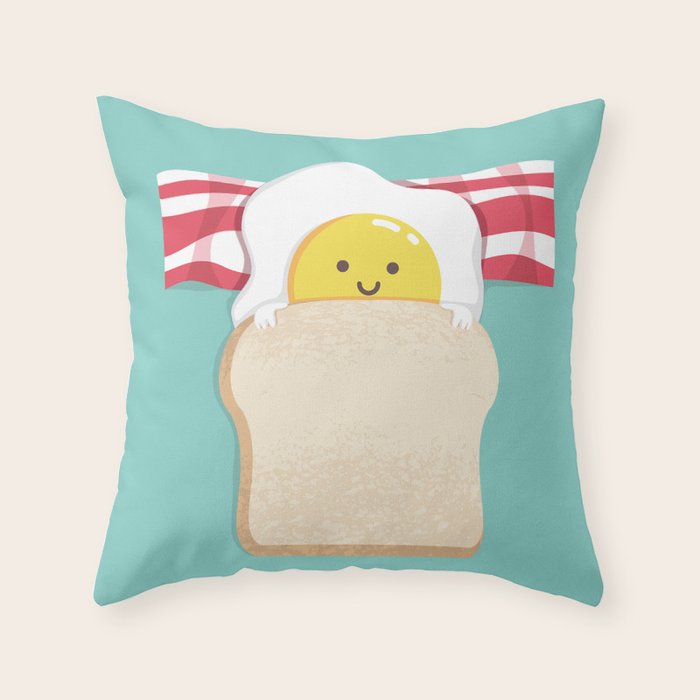 Morning Breakfast Throw Pillow Gallery Image 6