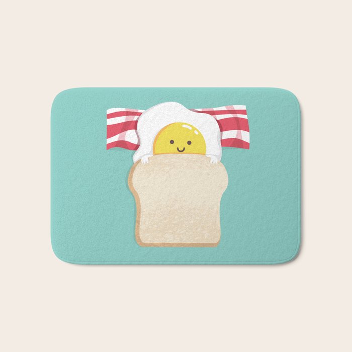 Morning Breakfast Bath Mat Gallery Image 1