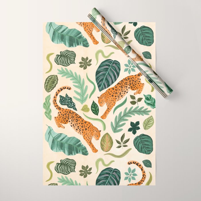 Botanical Garden Wrapping Paper Gallery Image 1