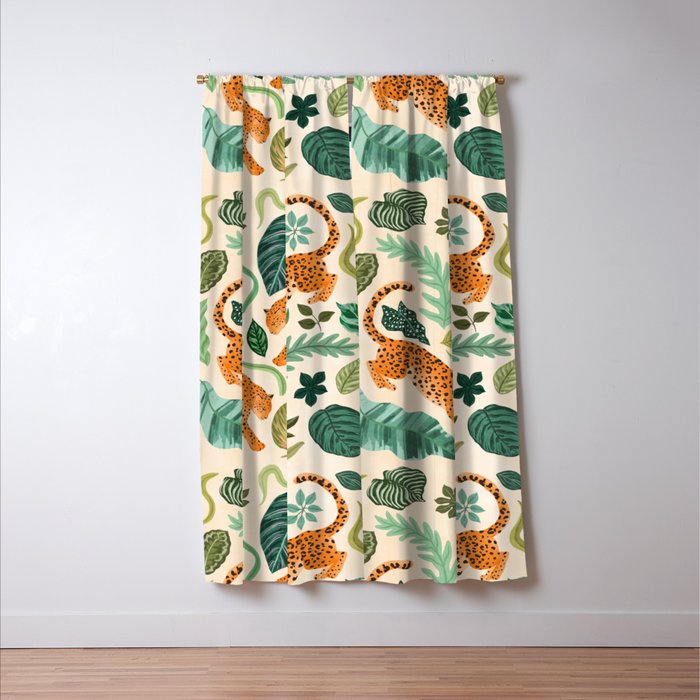 Botanical Garden Window Curtain Gallery Image 3