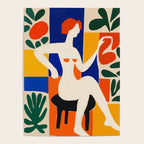 Sitting Muse cut out Poster Gallery Image 4