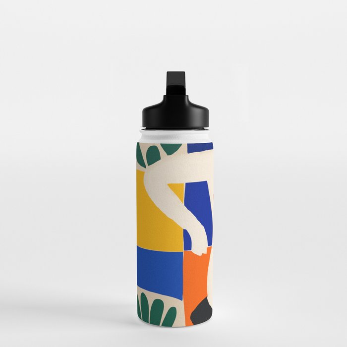 Sitting Muse cut out Water Bottle Gallery Image 3