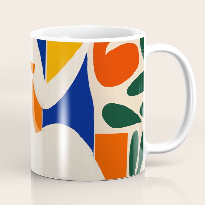 Sitting Muse cut out Coffee Mug Gallery Image 1
