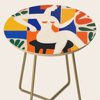 Sitting Muse cut out Side Table Gallery Image 2