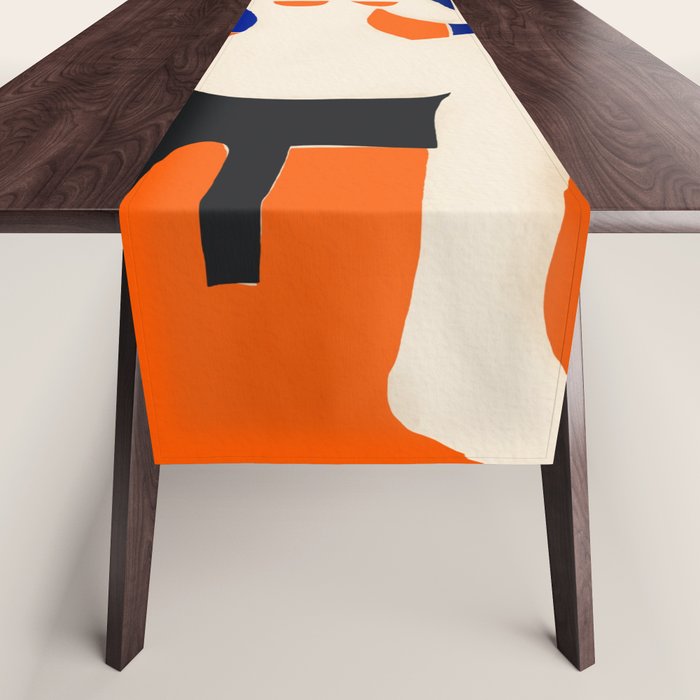 Sitting Muse cut out Table Runner Gallery Image 1