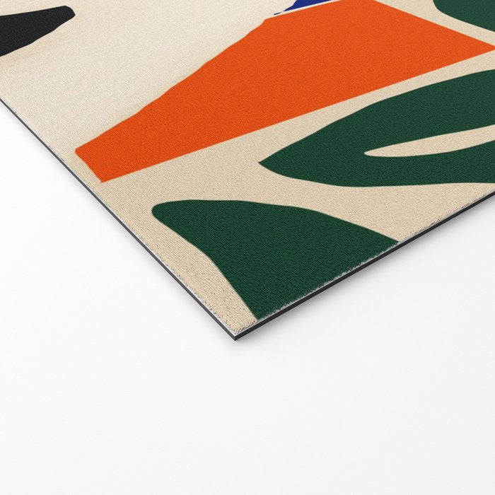 Sitting Muse cut out Welcome Mat Gallery Image 2