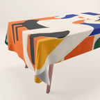 Sitting Muse cut out Tablecloth Gallery Image 1