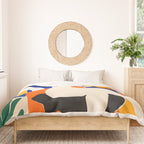 Sitting Muse cut out Duvet Cover Gallery Image 3