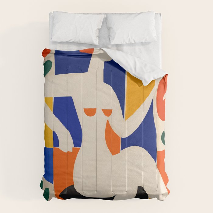 Sitting Muse cut out Comforter Gallery Image 6