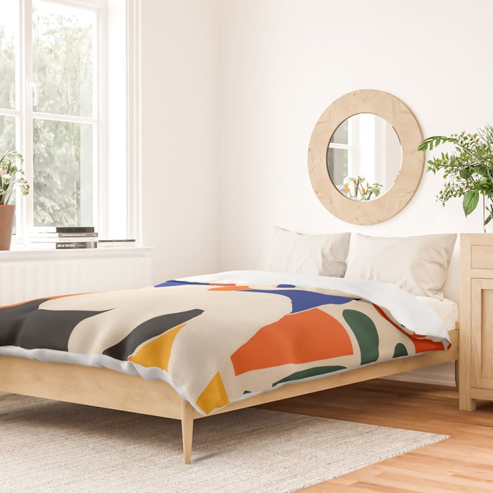 Sitting Muse cut out Duvet Cover Gallery Image 2
