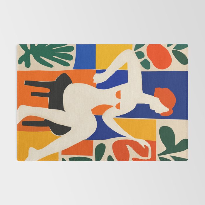 Sitting Muse cut out Rug Gallery Image 2