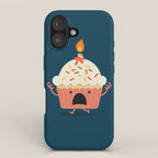 Cupcake on fire iPhone Case Gallery Image 1
