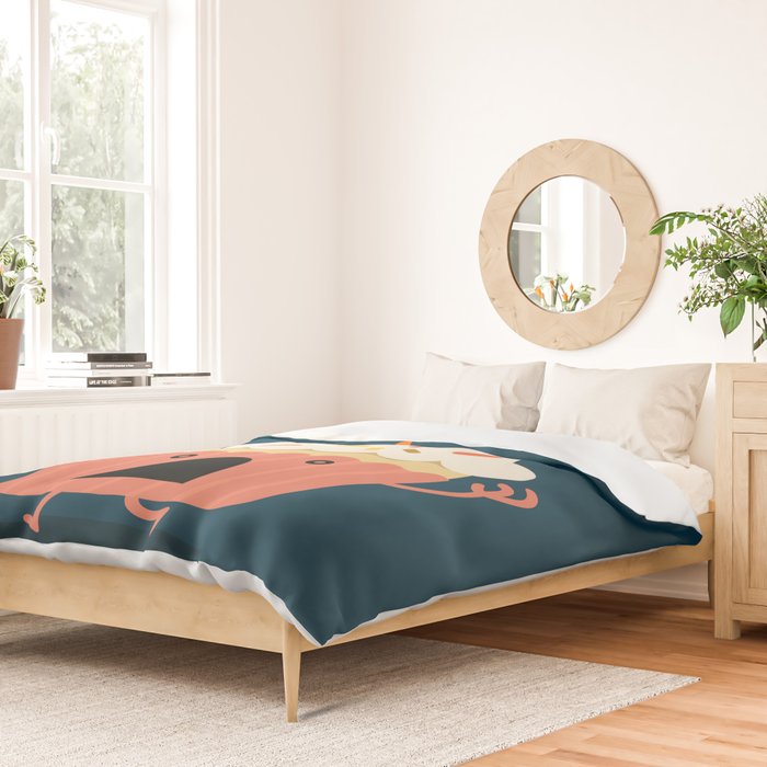 Cupcake on fire Duvet Cover Gallery Image 2