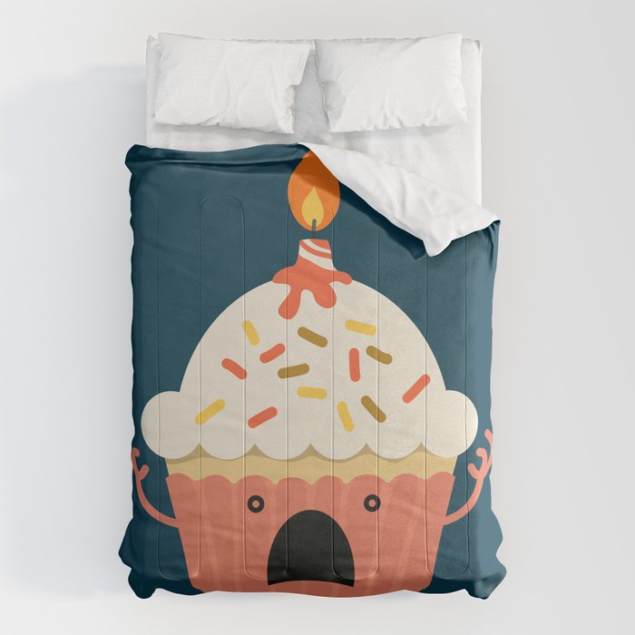 Cupcake on fire Comforter Gallery Image 6