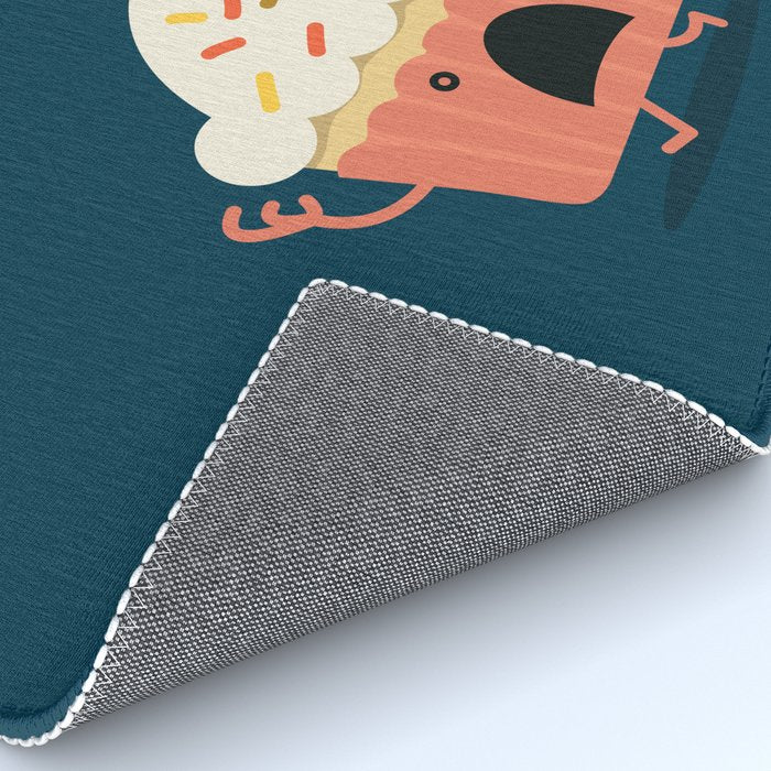 Cupcake on fire Rug Gallery Image 4