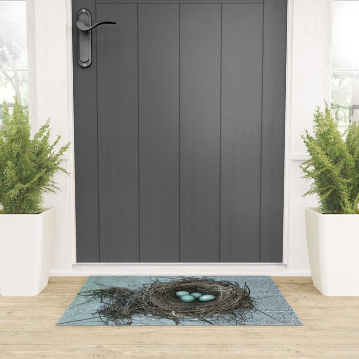 Bird Nest Welcome Mat Gallery Image 3