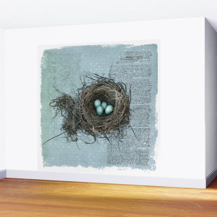 Bird Nest Wall Mural Gallery Image 2