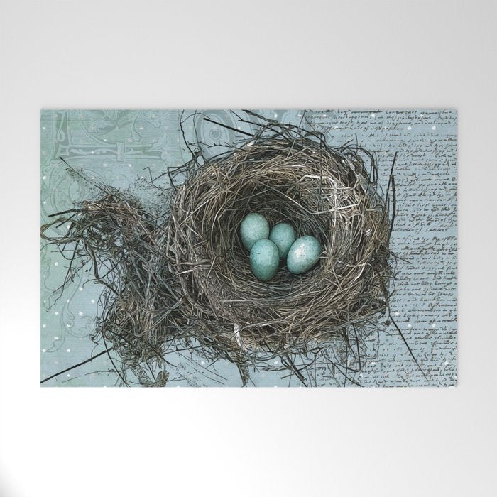 Bird Nest Welcome Mat Gallery Image 1