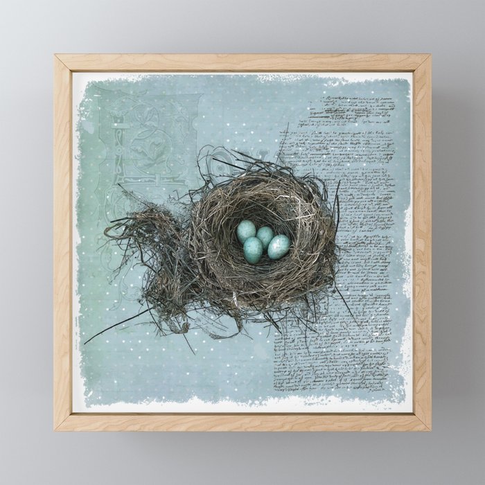 Bird Nest Mini Art Print Gallery Image 1