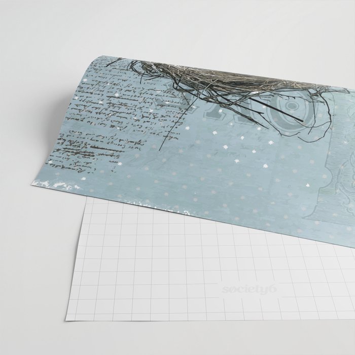 Bird Nest Wrapping Paper Gallery Image 2