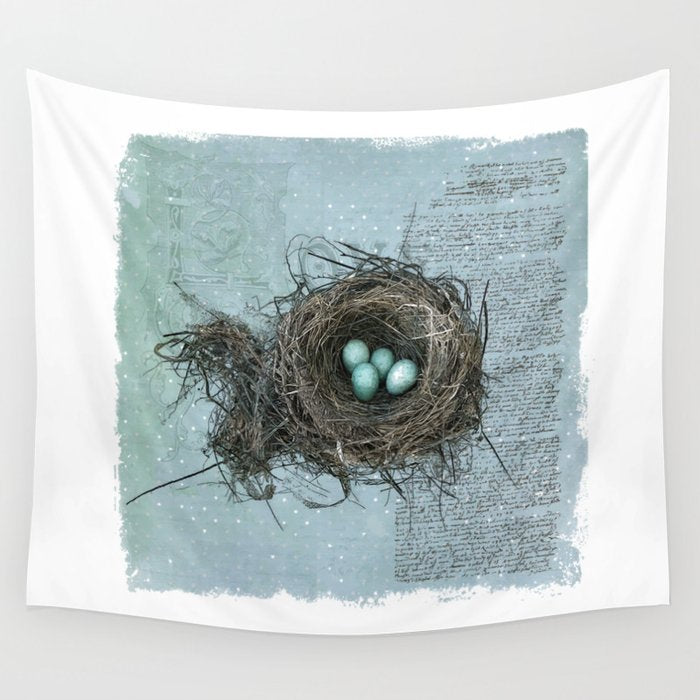 Bird Nest Wall Tapestry Gallery Image 4