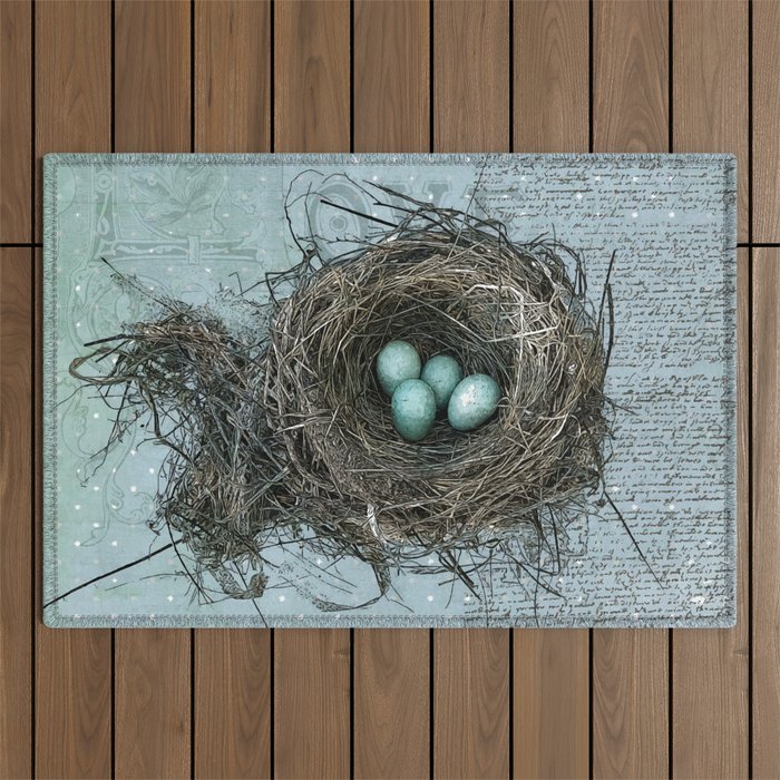 Bird Nest Outdoor Rug Gallery Image 1