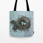 Bird Nest Tote Bag Gallery Image 1