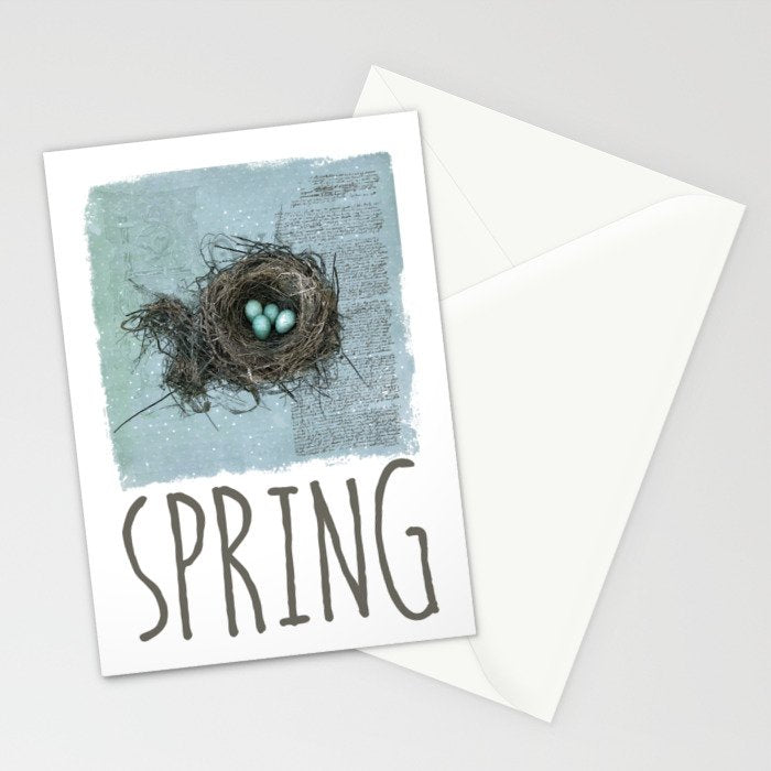Bird Nest Stationery Card Gallery Image 2