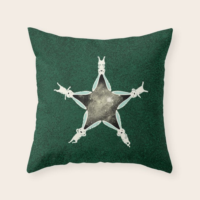 That night we talked about dreams Throw Pillow Gallery Image 6