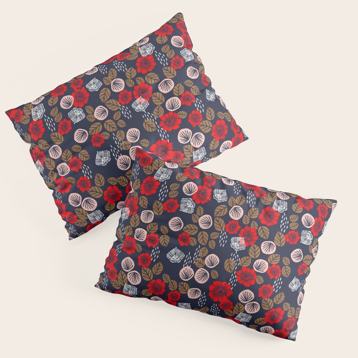 Butterflies in the Garden Pillow Sham Gallery Image 3