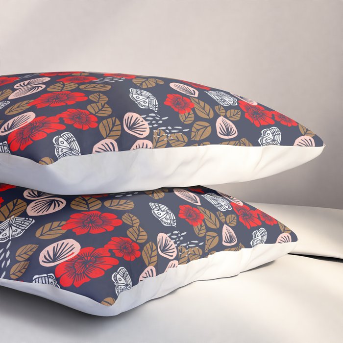 Butterflies in the Garden Pillow Sham Gallery Image 3