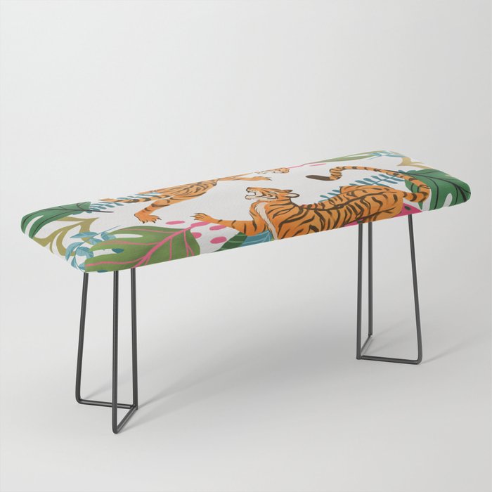 Wild Jungle Tigers Bench Gallery Image 1