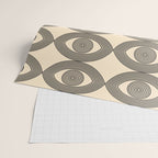 Abstraction_EYE_LINE_POP_ART_Minimalism_001X Wrapping Paper Gallery Image 2