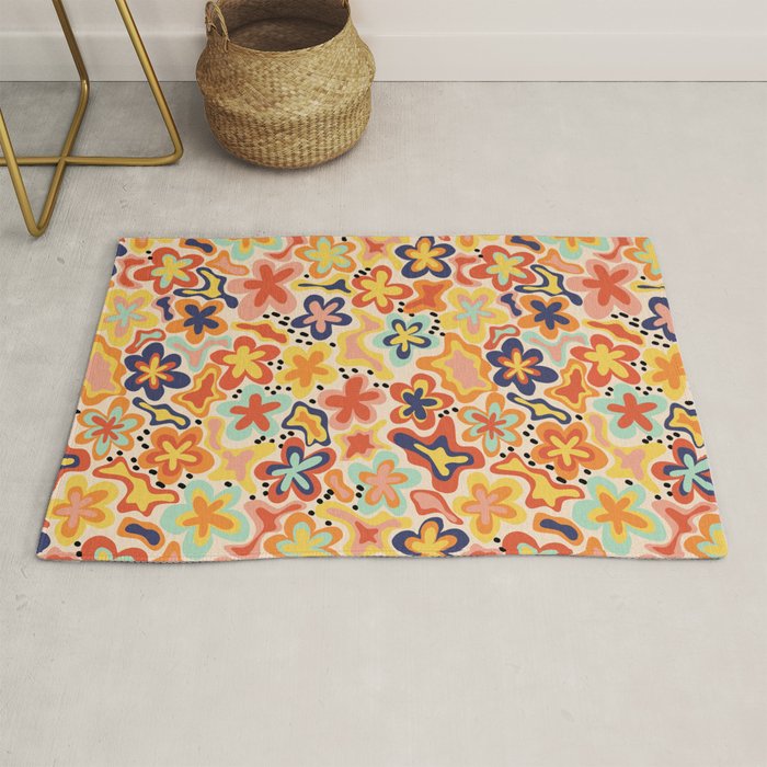 Adeline summer floral Rug Gallery Image 1
