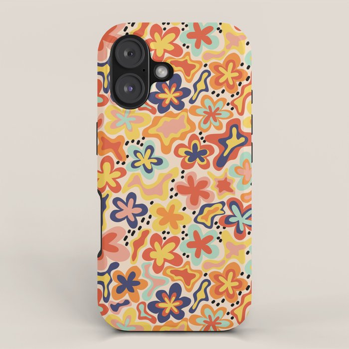 Adeline summer floral iPhone Case Gallery Image 1