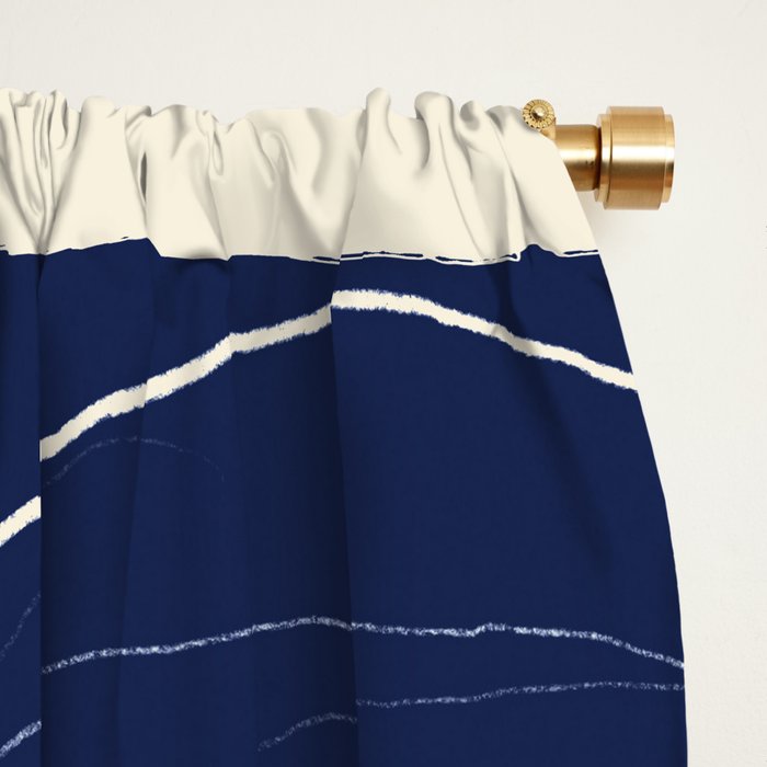 Minimal Abstract Line Art 14 Window Curtain Gallery Image 2