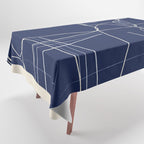 Minimal Abstract Line Art 14 Tablecloth Gallery Image 1