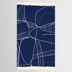 Minimal Abstract Line Art 14 Tablecloth Gallery Image 2