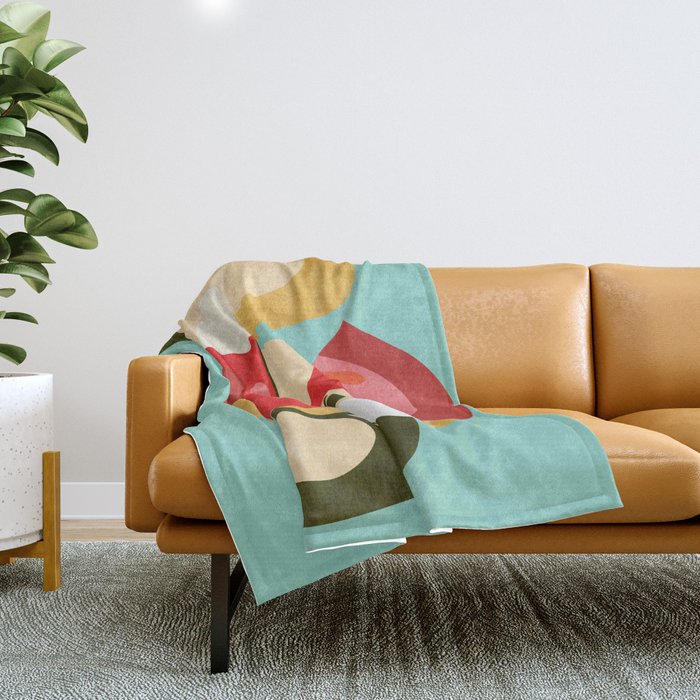Apple Slices Throw Blanket Gallery Image 1