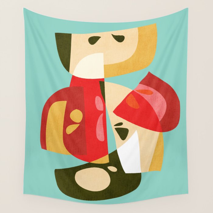 Apple Slices Wall Tapestry Gallery Image 1