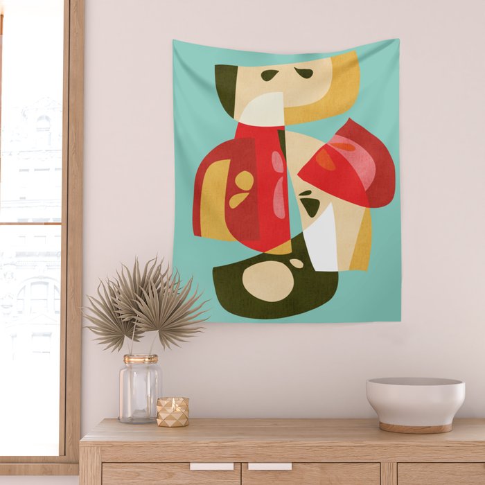 Apple Slices Wall Tapestry Gallery Image 2
