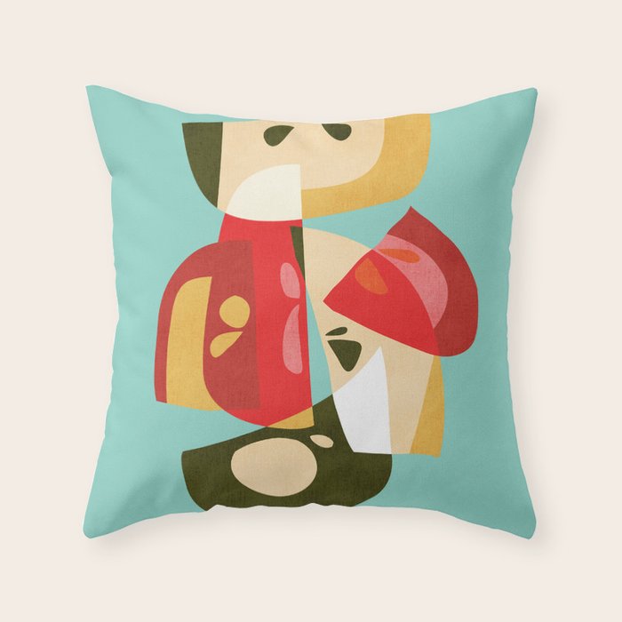 Apple Slices Throw Pillow Gallery Image 1