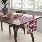 Vintage Geometric Harmony Table Runner Gallery Image 2