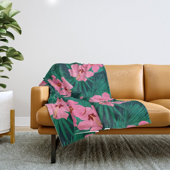 Hawaii Dreams 2: Tropical Nights Edition Throw Blanket Gallery Image 1