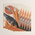 Abstract Art Tropical Leaves 160 Wrapping Paper Gallery Image 3