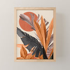 Abstract Art Tropical Leaves 160 Mini Art Print Gallery Image 1