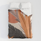Abstract Art Tropical Leaves 160 Duvet Cover Gallery Image 6